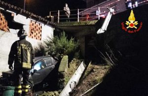 Notte intensa per i vigili del fuoco di Chiavari