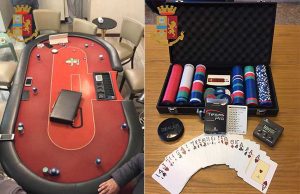 Scoperta bisca clandestina in un bar della Foce