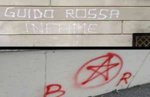 Scritte di insulti a Rossa e inneggianti BR, viceministro Rixi: il terrore non vincerà mai