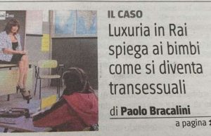 Luxuria insegna ai bimbi. Prof. liceo D’Oria: no a teoria gender nelle scuole. E’ bufera