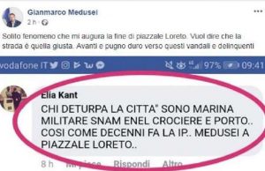Odio sul web: Medusei a piazzale Loreto. Nel mirino l’assessore alla Sicurezza che fa
