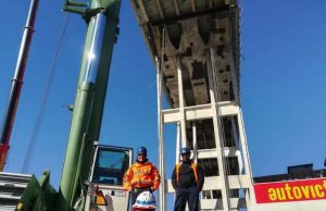 Nel cantiere 6 mesi dopo. Le ultime foto sotto al Ponte Morandi prima che sia buttato giù