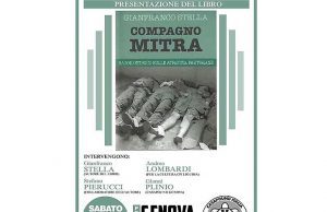Sabato 16 febbraio presentazione del libro Compagno mitra di Gianfranco Stella
