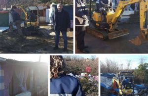 Ruspa, pronti e via: sgomberato campo nomadi a Sarzana, abbattute baracche dei rom