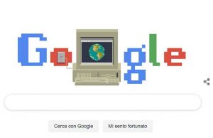 Un doodle di Google per celebrare i 30 anni del Web