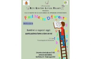 Venerdì 8 marzo a Finale Ligure incontro sull’educazione con Ezio Aceti