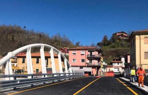 Ricostruito il ponte sul Pogliaschina a Borghetto Vara