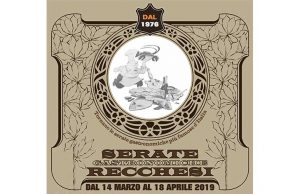 Ritornano le Serate Gastronomiche Recchesi di marzo ed aprile 2019