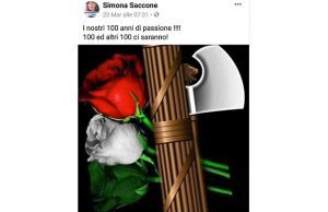 Bagarre a Savona per post di una dirigente Ugl sui fasci di combattimento