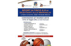 Convegno su fisco e sport ad Arma di Taggia