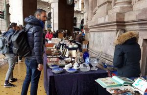Mercatino Antiquariato sotto portici De Ferrari