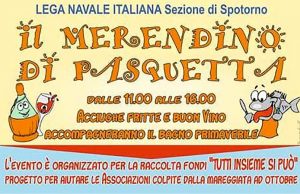 Il merendino di Pasquetta ed il concerto degli Arhea 54 a Spotorno