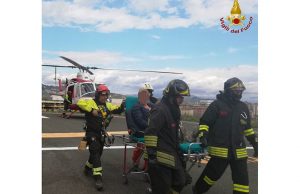 Soccorso VVF per una turista su sentiero tra Vernazza e Monterosso