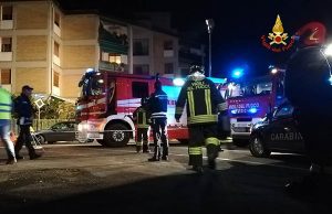 Fuga di gas alla Migliarina per rottura tubo, sul posto i VVF Spezia