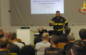 Seminario VVF Spezia Tecniche di contrasto all’incendio in ambienti confinati
