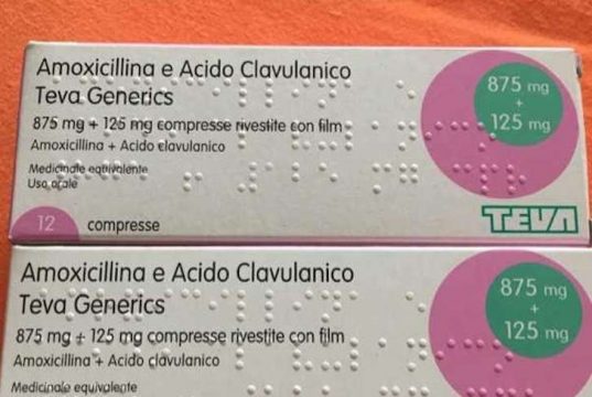 Aifa ritira lotto antibiotico Amoxicillina TEVA