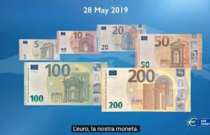 Da oggi in circolazione le nuove banconote da 100 e 200 euro