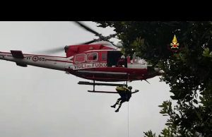 Ottantenne americano cade sul sentiero per Corniglia, soccorso con l’elicottero