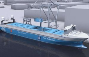 Yara Birkeland, primo mercantile che naviga senza equipaggio