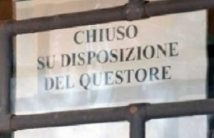 Locale chiuso per 5 giorni dalla polizia ad Albenga