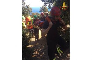 Turista di Varese soccorsa sul sentiero di Monterosso