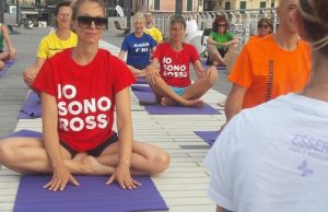 Alassio: un’iniziativa free tra colori e yoga