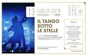 “Tango sotto le stelle” al Casinò di Sanremo