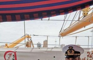 Un ufficiale albenganese si fa onore sulla Amerigo Vespucci