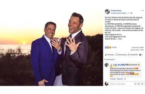 Nozze a Sabaudia per Tiziano Ferro e Victor Allen