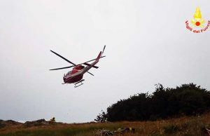 Soccorso dei vigili del fuoco a Taglieto nello spezzino Tragedia sull'autostrada A10, muore operaio in un incidente