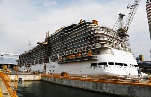 Fincantieri vara a Monfalcone Enchanted Princess