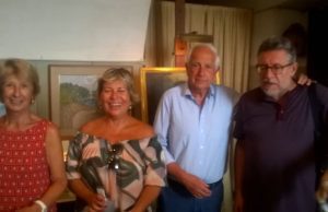 Ad Alassio visita agli studi di West Levi e Beniscelli