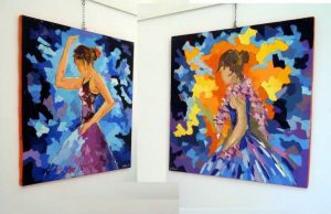 Mostra di Paola Defilippi a Varazze nella Gallery Malocello