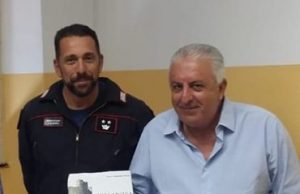 Nuovo Comandante al Nucleo Elicotteri di Villanova