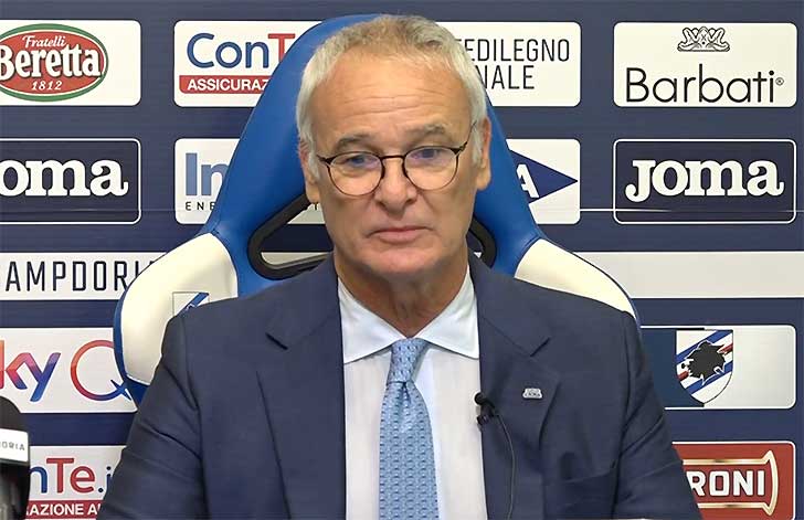 Atalanta-Samp, Ranieri: Continueremo a lottare fino alla fine