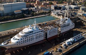 Fincantieri taglia Star Breeze in due e inserisce una nuova sezione di oltre 25 metri