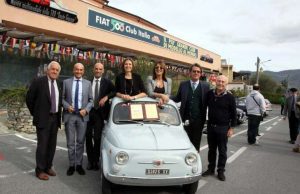 A Garlenda il Club Fiat 500 Italia ha premiato Allianz