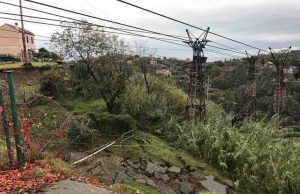 Funivie Italiana Coke, frana danneggia piloni a San Lorenzo