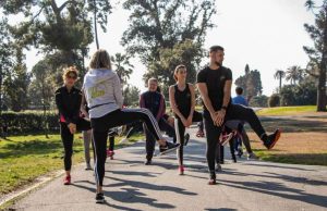 Vivi il parco a Loano una sessione di Walking tecnico