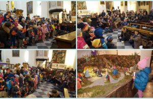 Canti di Natale questa mattina in Chiesa a Casanova di Varazze