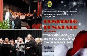 Concerto di Natale con il Coro Beato Jacopo da Varagine