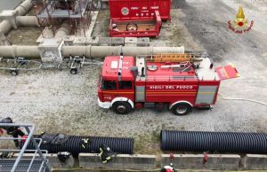 Corso antincendio dei Vigili del Fuoco della Spezia