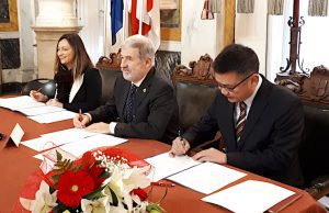 Protocollo intesa tra Comune Genova, Confindustria e Sichuan Railway Invest Group