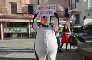 Il grande abbraccio di Alassio Christmas Town