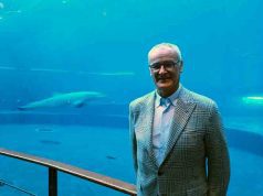 Claudio Ranieri e famiglia in visita all’Acquario