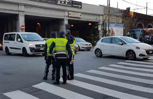 Incrocio corso Torino, scontro tra ambulanza 118 e Vespa Incrocio corso Torino, scontro tra ambulanza 118 e Vespa