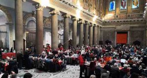 S.Egidio, a Natale un pranzo degli ultimi con 5 mila persone