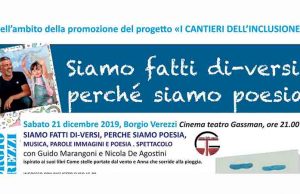 Al Gassman di Borgio Verezzi Siamo fatti di-versi, perché siamo poesia