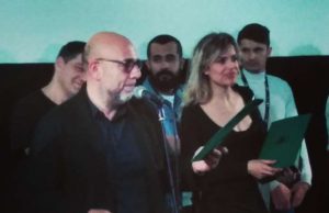 Paolo Virzì e Micaela Ramazzotti hanno premiato il vincitore del Kustendorf