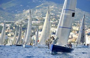 Ange Trasparent in testa alle Regate Invernali di Sanremo